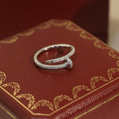 [OrnoraJewelry]JUSTE 1.8MM FULL DIAMOND RING