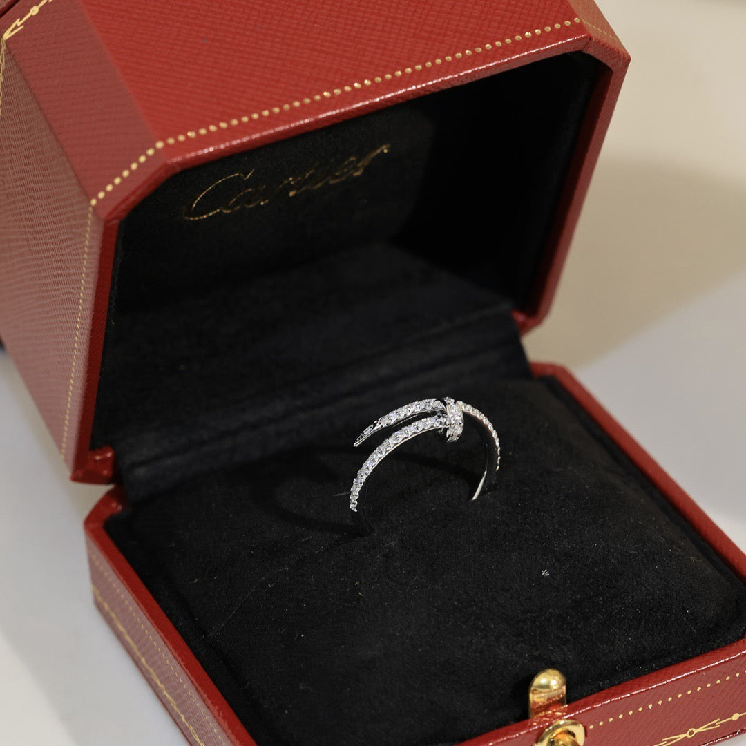 [OrnoraJewelry]JUSTE 1.8MM FULL DIAMOND RING