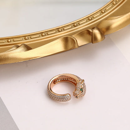 [OrnoraJewelry]PANTHERE FULL DIAMOND SMALL RING
