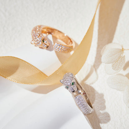 [OrnoraJewelry]PANTHERE FULL DIAMOND SMALL RING