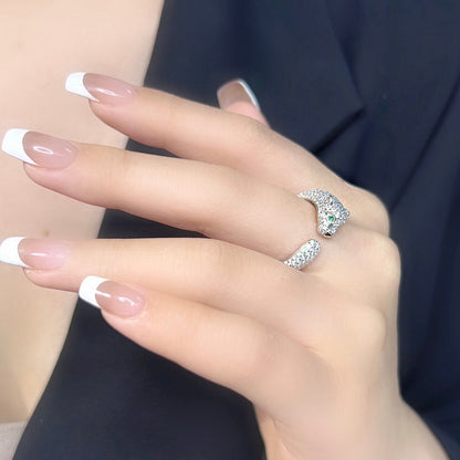[OrnoraJewelry]PANTHERE FULL DIAMOND SMALL RING