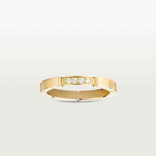 [OrnoraJewelry]MAILLON PANTHERE 4 DIAMOND RING