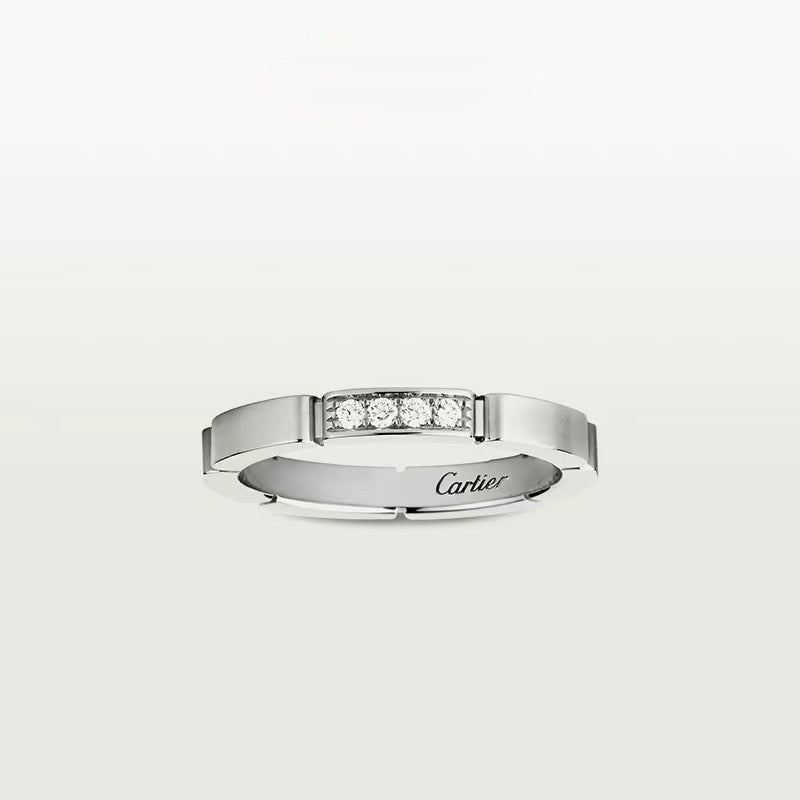 [OrnoraJewelry]MAILLON PANTHERE 4 DIAMOND RING