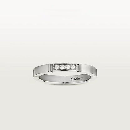 [OrnoraJewelry]MAILLON PANTHERE 4 DIAMOND RING