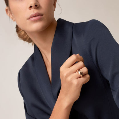 [OrnoraJewelry]PANTHERE SPOTTED MEDIUM RING