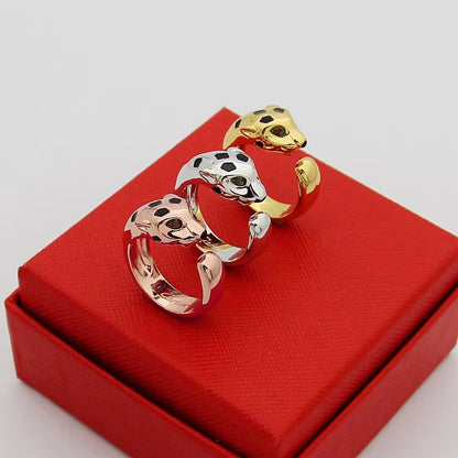 [OrnoraJewelry]PANTHERE SPOTTED MEDIUM RING