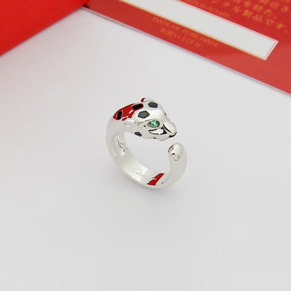 [OrnoraJewelry]PANTHERE SPOTTED MEDIUM RING