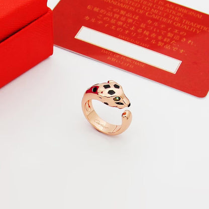 [OrnoraJewelry]PANTHERE SPOTTED MEDIUM RING