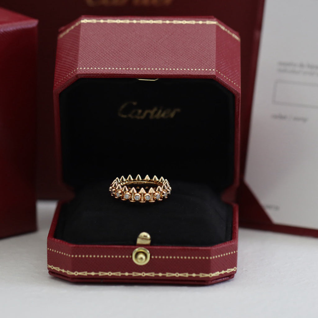 [OrnoraJewelry]CLASH 6.8MM DIAMOND MEDIUM RING