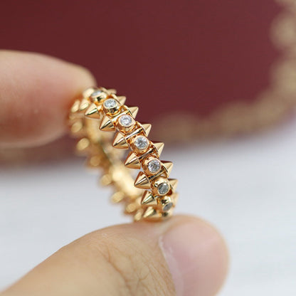 [OrnoraJewelry]CLASH 6.8MM DIAMOND MEDIUM RING