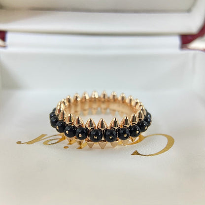 [OrnoraJewelry]CLASH 7.9MM AGATE CHALCEDONY RING