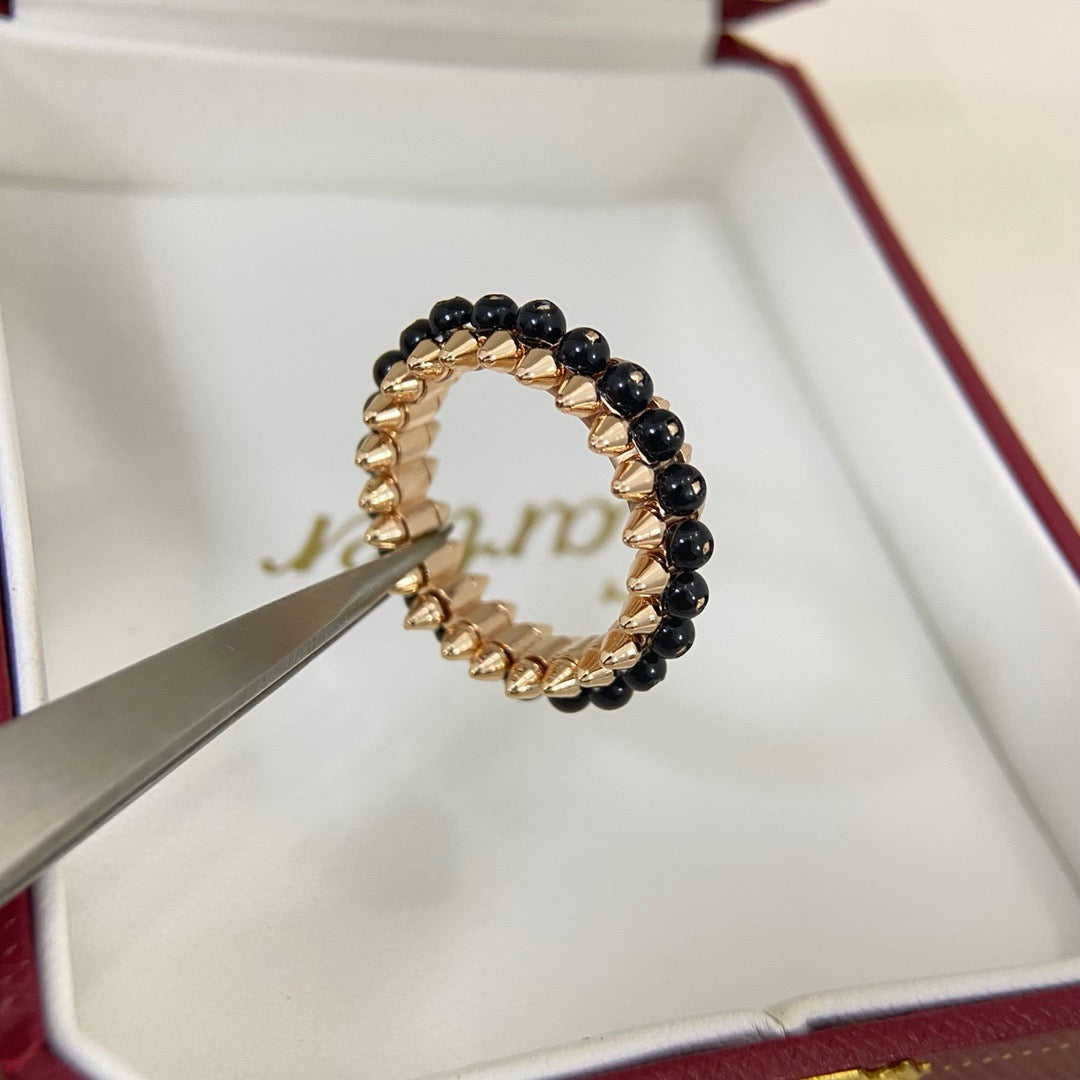 [OrnoraJewelry]CLASH 7.9MM AGATE CHALCEDONY RING