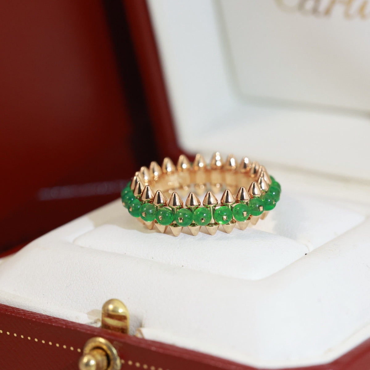 [OrnoraJewelry]CLASH 7.9MM AGATE CHALCEDONY RING