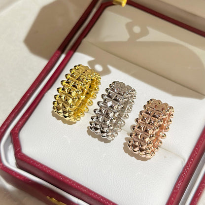 [OrnoraJewelry]CLASH 9.2MM DOUBLE ROW RING