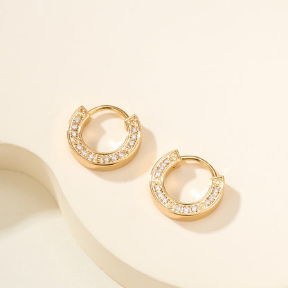 [OrnoraJewelry]LOVE DIAMOND EARRINGS