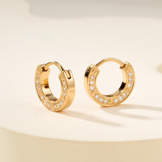 [OrnoraJewelry]LOVE DIAMOND EARRINGS