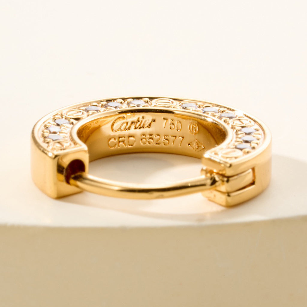 [OrnoraJewelry]LOVE DIAMOND EARRINGS