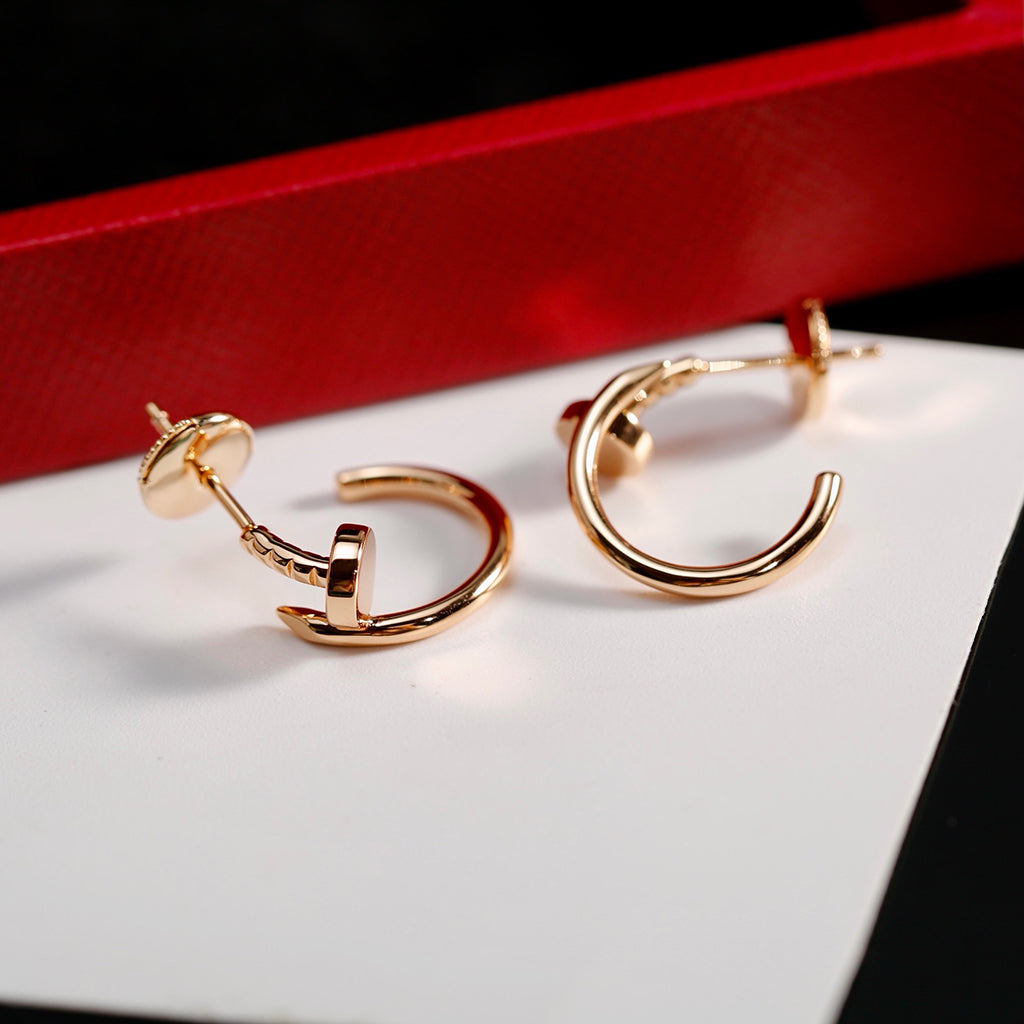 [OrnoraJewelry]JUSTE NO DIAMOND SMALL EARRINGS