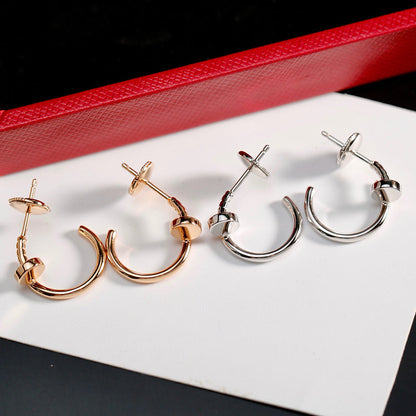 [OrnoraJewelry]JUSTE NO DIAMOND SMALL EARRINGS