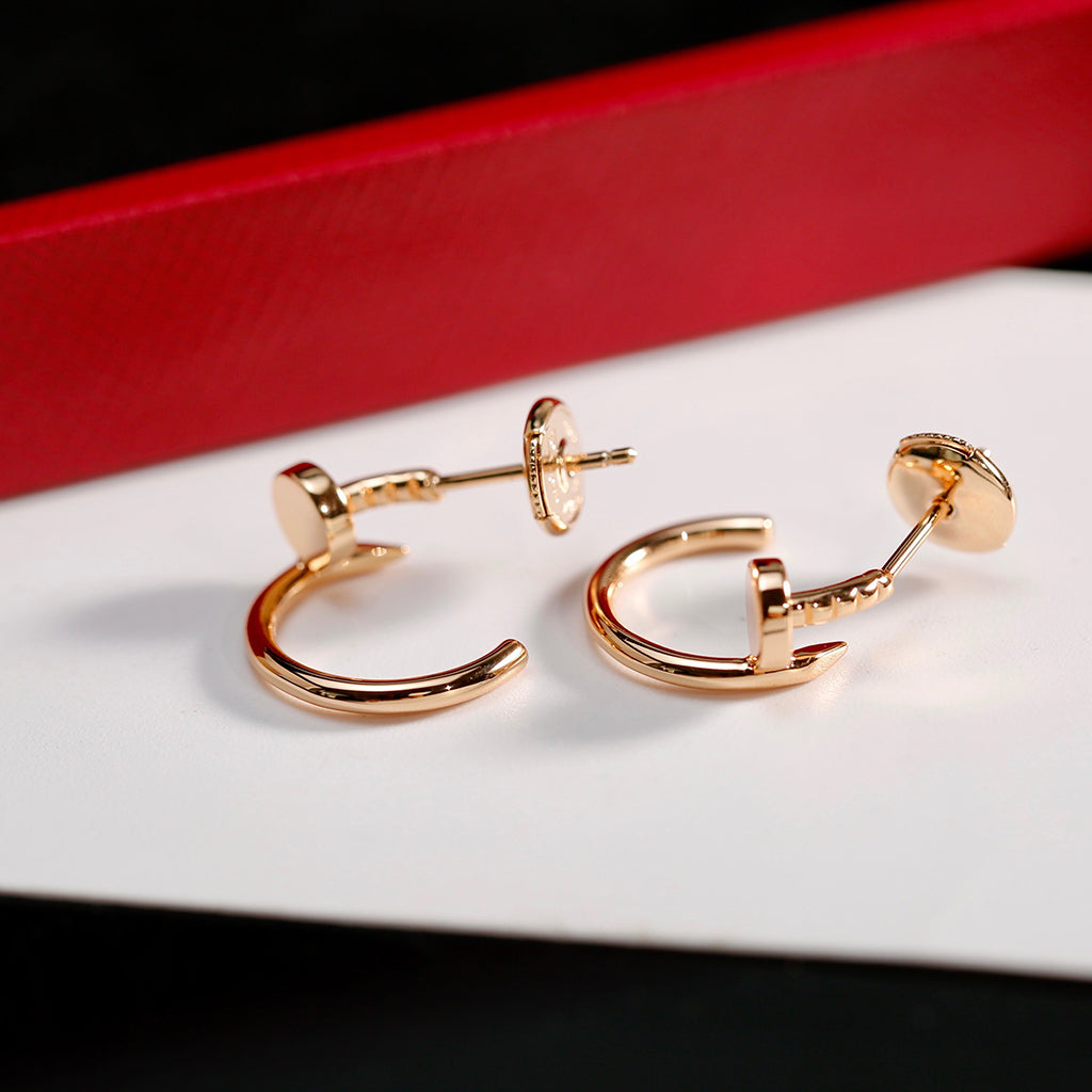 [OrnoraJewelry]JUSTE NO DIAMOND SMALL EARRINGS
