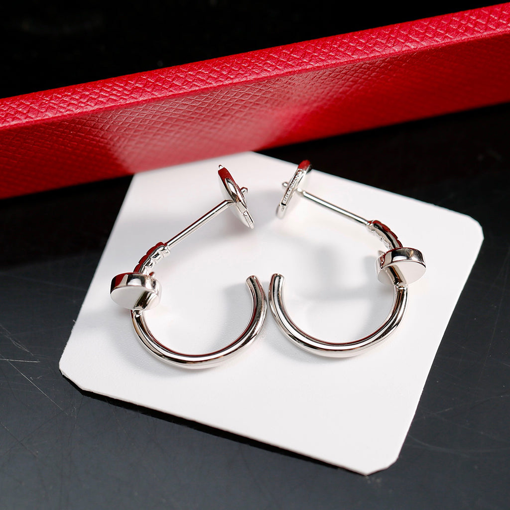 [OrnoraJewelry]JUSTE NO DIAMOND SMALL EARRINGS