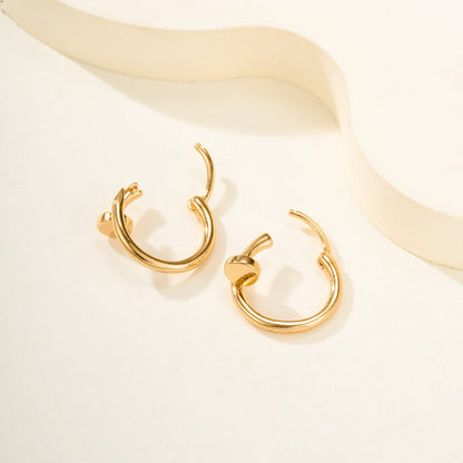[OrnoraJewelry]JUSTE NO DIAMOND MINI EARRINGS