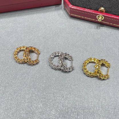 [OrnoraJewelry]CLASH MINI HOOP EARRINGS