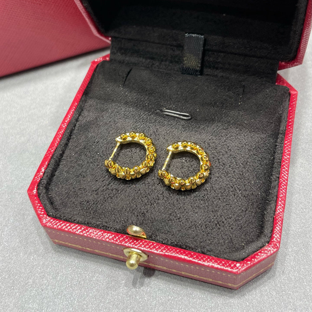 [OrnoraJewelry]CLASH MINI HOOP EARRINGS