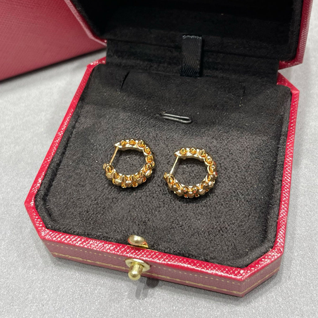 [OrnoraJewelry]CLASH MINI HOOP EARRINGS