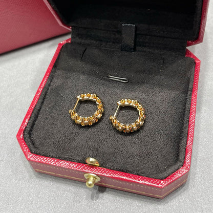 [OrnoraJewelry]CLASH MINI HOOP EARRINGS