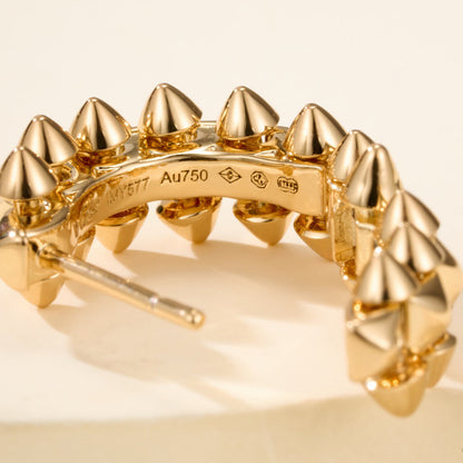 [OrnoraJewelry]CLASH MINI HOOP EARRINGS