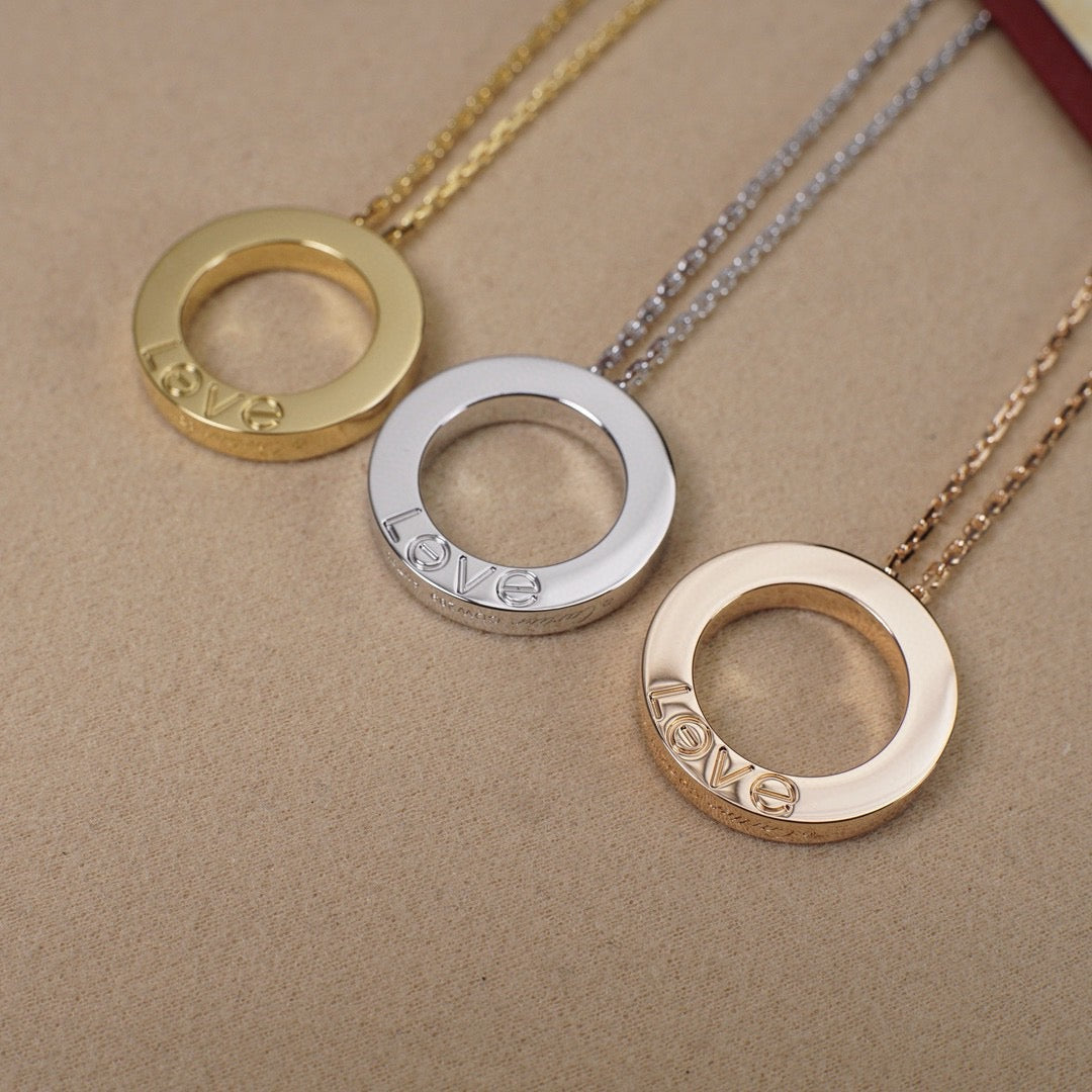 [OrnoraJewelry]LOVE NECKLACE 16MM