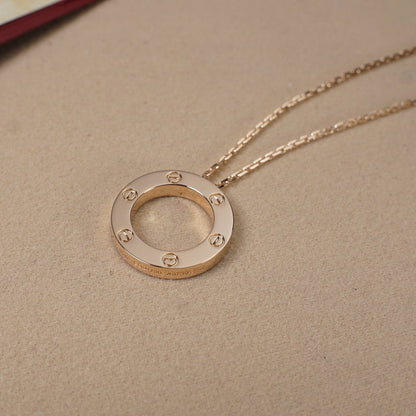 [OrnoraJewelry]LOVE NECKLACE 16MM