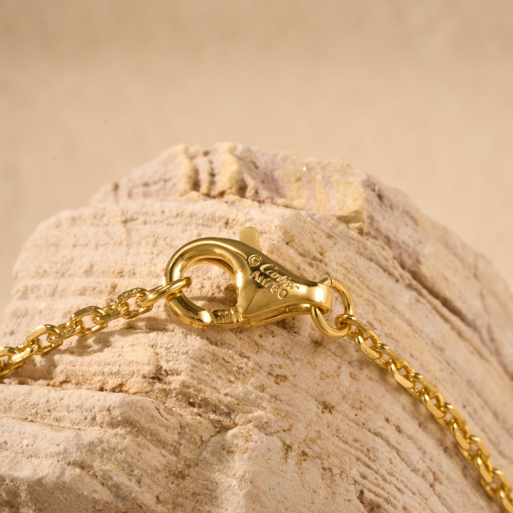 [OrnoraJewelry]JUSTE NECKLACE HALF DIAMOND