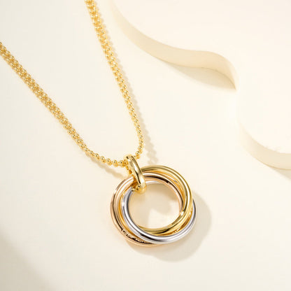 [OrnoraJewelry]TRINITY LARGE NECKLACE