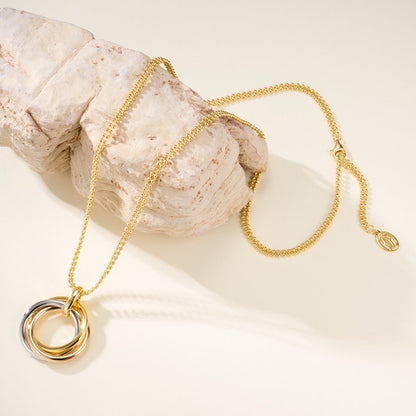 [OrnoraJewelry]TRINITY LARGE NECKLACE