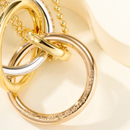 [OrnoraJewelry]TRINITY LARGE NECKLACE