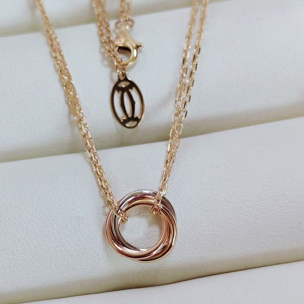 [OrnoraJewelry]TRINITY MINI NECKLACE