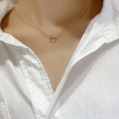 [OrnoraJewelry]TRINITY MINI NECKLACE