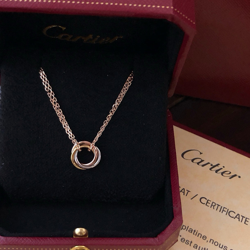 [OrnoraJewelry]TRINITY MINI NECKLACE