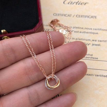 [OrnoraJewelry]TRINITY MINI NECKLACE