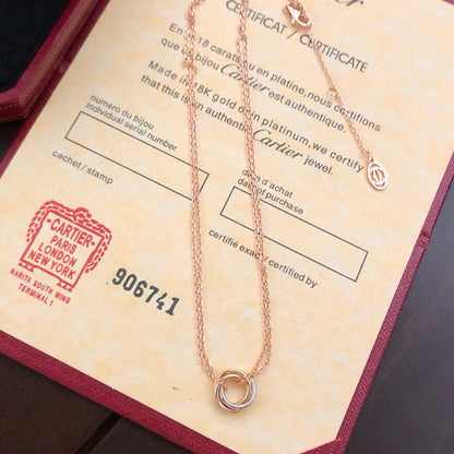 [OrnoraJewelry]TRINITY MINI NECKLACE