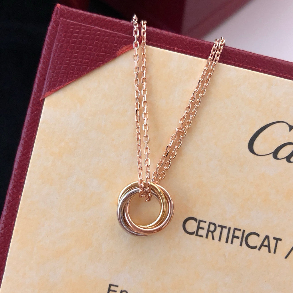 [OrnoraJewelry]TRINITY MINI NECKLACE
