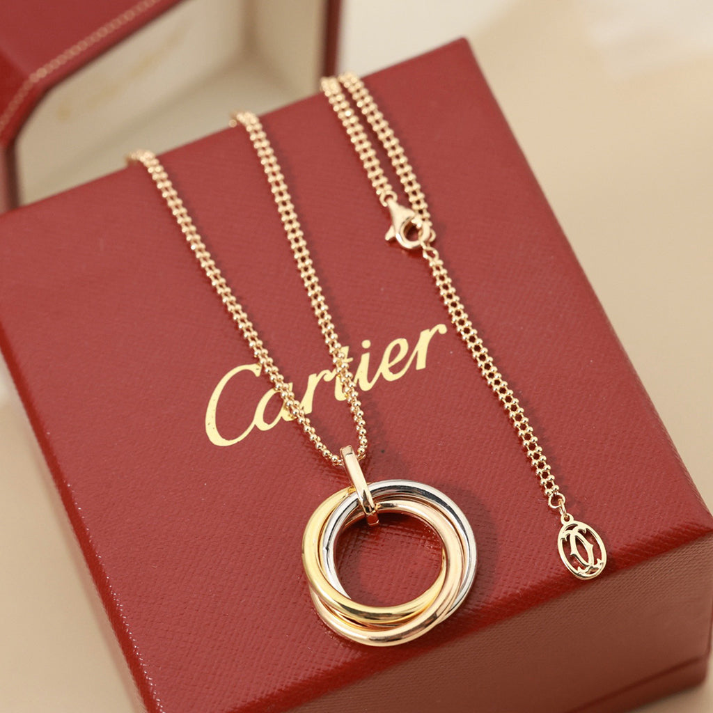 [OrnoraJewelry]TRINITY LARGE NECKLACE