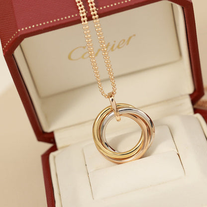[OrnoraJewelry]TRINITY LARGE NECKLACE