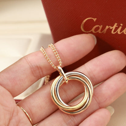 [OrnoraJewelry]TRINITY LARGE NECKLACE