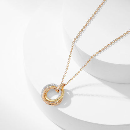 [OrnoraJewelry]TRINITY SMALL NECKLACE