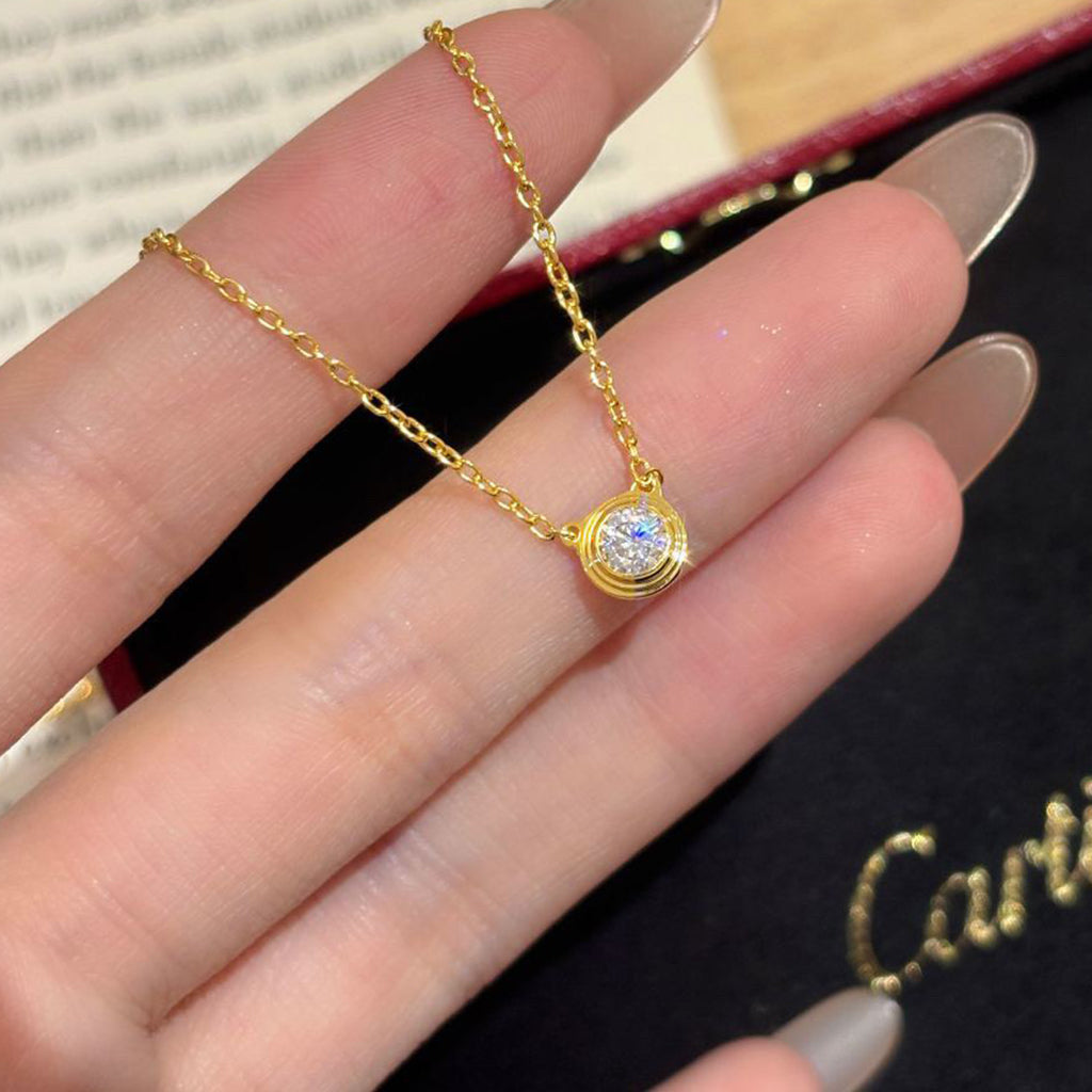 [OrnoraJewelry]DAMOUR DIAMOND NECKLACE