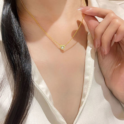 [OrnoraJewelry]DAMOUR DIAMOND NECKLACE