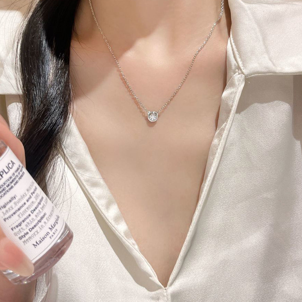 [OrnoraJewelry]DAMOUR DIAMOND NECKLACE